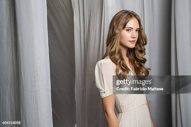 Actress Emilia Jones is photographed for Self Assignment on September 3 2016 in Venice, Italy.