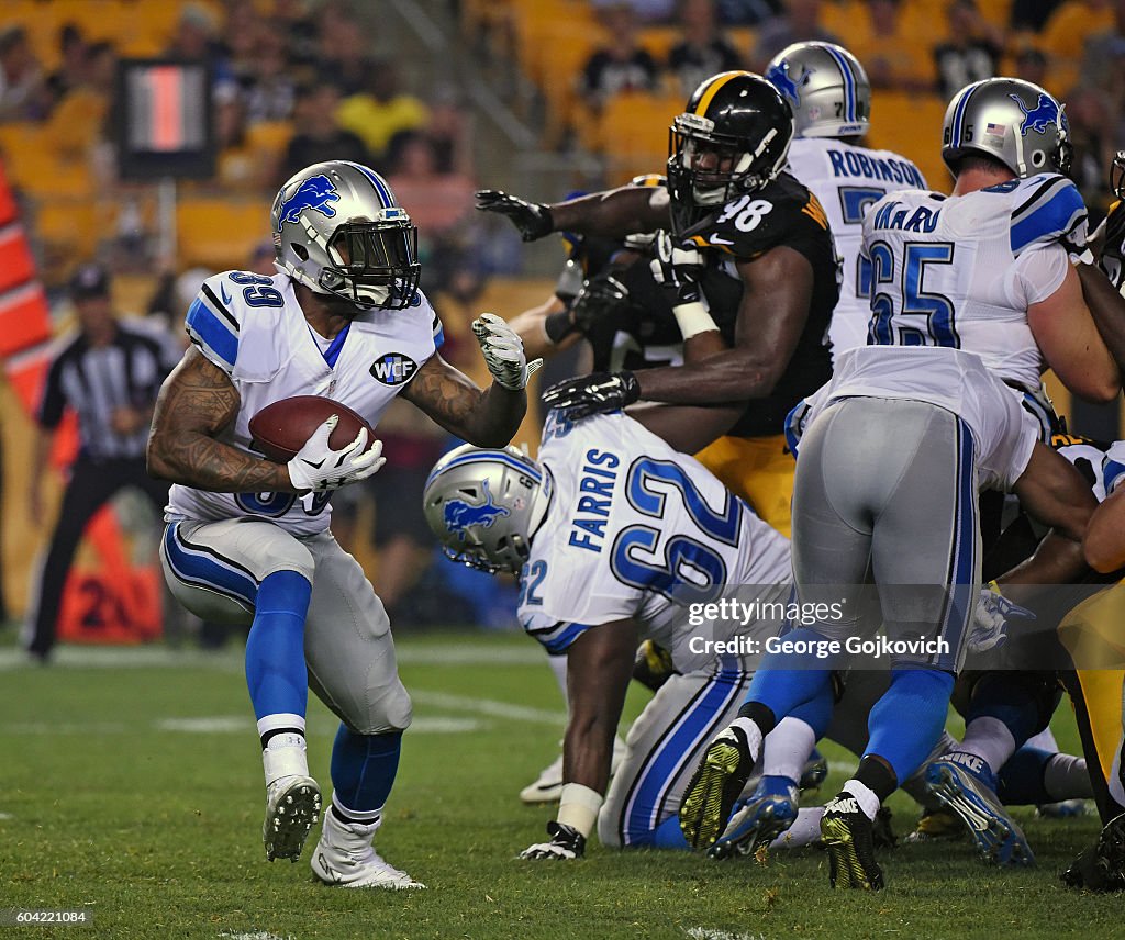 Detroit Lions v Pittsburgh Steelers