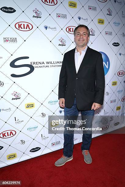 David Manning attends the After-Party as Kia STYLE360 hosts Serena Williams Signature Statement Collection by HSN at Bagatelle NYC on September 12,...