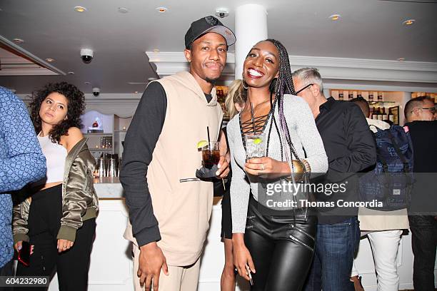 Guests attend the After-Party as Kia STYLE360 hosts Serena Williams Signature Statement Collection by HSN at Bagatelle NYC on September 12, 2016 in...