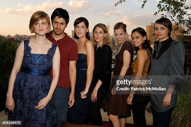 Ashleigh Verrier, Brian Reyes, Stephanie Schur, Sari Gueron, Sophie Buhai, Lisa Mayock and Alice Ritter attend UPS Hosts Party to Introduce Designers...