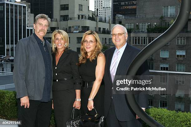 Forrest Myers, Dottie Herman, Dollie Lenz and Howard Lorber attend Zac Posen Host Debut of Grand Classics Films with Style in Miami at Canyon Ranch...