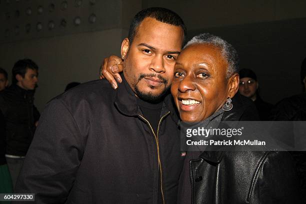 Lee and Bethann Hardison attend PAPER MAGAZINE & GUESS by Marciano Party for Papers Beautiful People Issue at Hiro Ballroom on March 30, 2006 in New...
