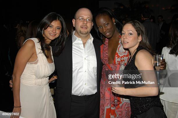 Norma Augenblick, Josh Tepperberg, Nicole Young and Judy Tepperberg attend LIZZIE GRUBMAN and CHRIS STERN Wedding Reception at Cipriani 42nd on March...