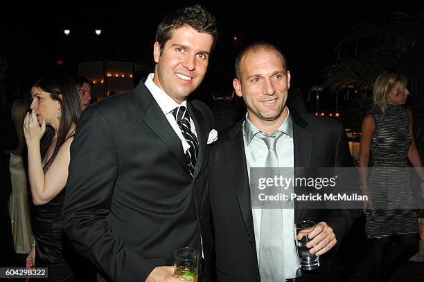 Chris Stern and ? attend LIZZIE GRUBMAN and CHRIS STERN Wedding Reception at Cipriani 42nd on March 18, 2006 in New York City.