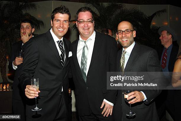 Chris Stern, ? and ? attend LIZZIE GRUBMAN and CHRIS STERN Wedding Reception at Cipriani 42nd on March 18, 2006 in New York City.