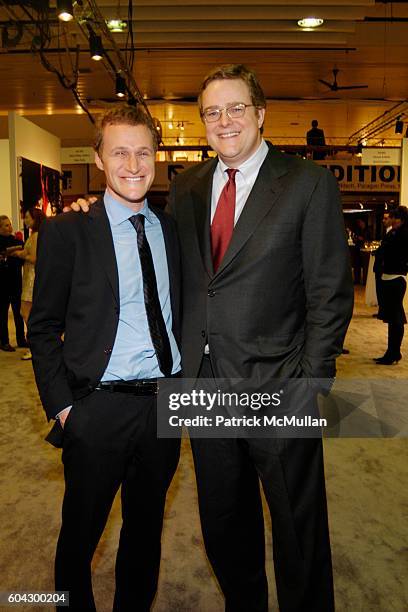 Rob Speyer and George Walker attend THE ARMORY SHOW 2006 Opening Night Preview Party To Benefit The Exhibition Fund of The Museum of Modern Art at...