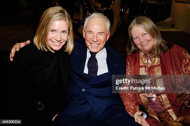 Kati Lovaas, David Teiger and Alanna Heiss attend THE ARMORY SHOW 2006 Opening Night Preview Party To Benefit The Exhibition Fund of The Museum of...