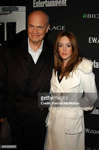 Senator Fred Thompson and Jeri Kehn Thompson attend Academy Awards viewing party at Elaine's at Elaine's NYC USA on March 5, 2006.