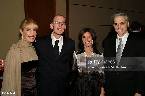 Basie Lowinger, Yoni Leifer, Jamie Leifer and Andrew Lowinger attend American Friends of Shalva Annual Dinner at Pier 60 on March 5, 2006 in New York...