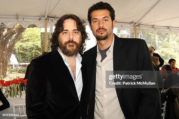 Mark Romanek and Guy Oseary attend W Magazine Hollywood Retreat hosts a Pre Oscar Luncheon for Arianne Phillips at Private Residence on March 3, 2006...