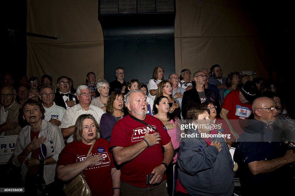 Republican Presidential Nominee Donald Trump Holds Iowa Rally