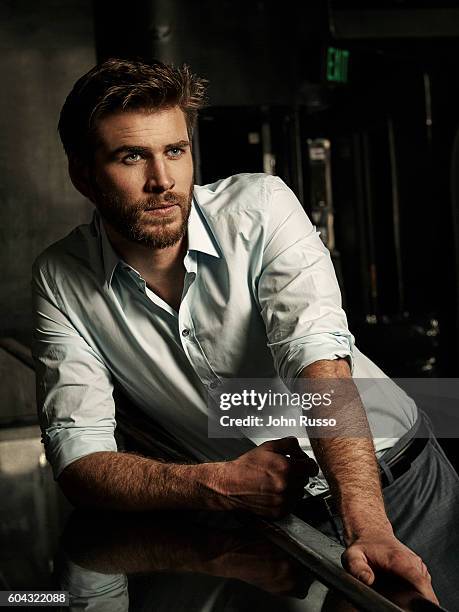 Actor Liam Hemsworth is photographed for American Way Magazine on March 23, 2016 in Los Angeles, California.