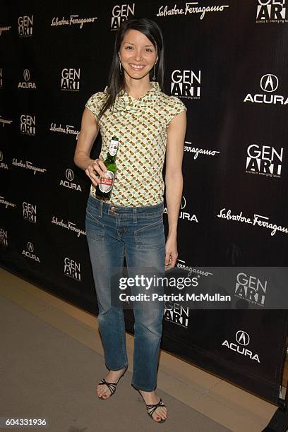 Michelle Glick attends SALVATORE FERRAGAMO Hosts the Launch Party for the 11th Annual GEN ART Film Festival at Salvatore Ferragamo on March 29, 2006...