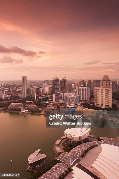 singapore, exterior - marina bay reservoir stock pictures, royalty-free photos & images