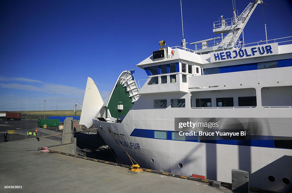 Ferry to Vestmannaeyjar