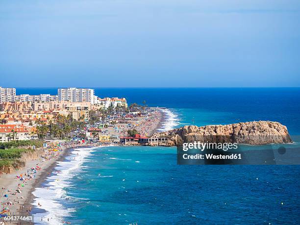 spain, andalusia, grenada, costa del sol, salobrena - granada spanje stockfoto's en -beelden