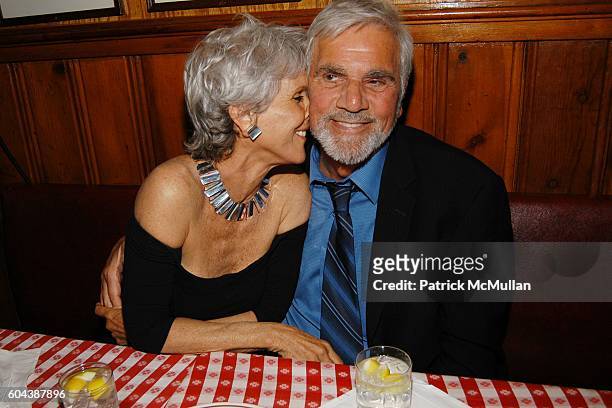 Shannon Wilcox and Alex Rocco attend Premiere of Sidney Lumet's FIND ME GUILTY after Party at Gallagher's Steakhouse on March 14, 2006 in New York...