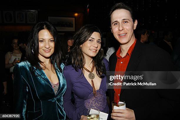 Judie Aronson, Samantha Daniels and Marcus Allen Cooper attend Premiere of Sidney Lumet's FIND ME GUILTY after Party at Gallagher's Steakhouse on...