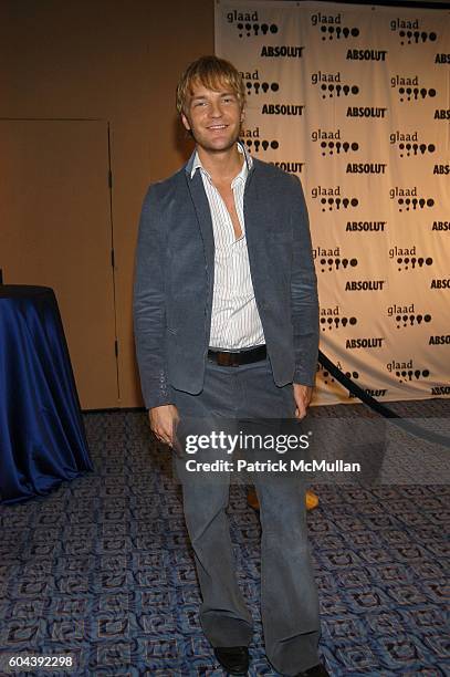 Will Wikle attends 17th Annual GLAAD Media Awards at Marriot Marquis on March 27, 2006 in New York City.