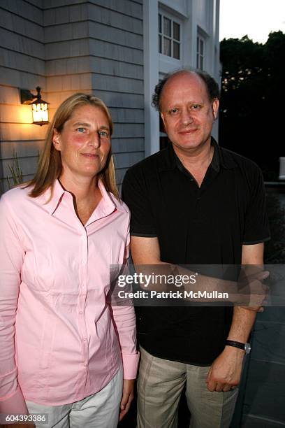 Valerie Estess and Dr. Tom Jessell attend PROJECT A.L.S. Stem Cell Fund Raiser Hosted by John and Regina Scully at Scully Residence on August 5, 2006...