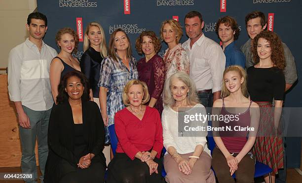 Actors Raffi Barsoumian, Katrina Cunningham, Birgitte Hjort Sorensen, director Josie Rourke, producer Arielle Tepper Madover, actors Janet McTeer,...