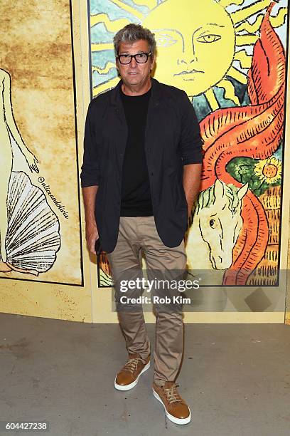 Andrew Rosen attends the Alice + Olivia by Stacey Bendet Spring/Summer 2017 Presentation during New York Fashion Week September 2016 at Skylight at...