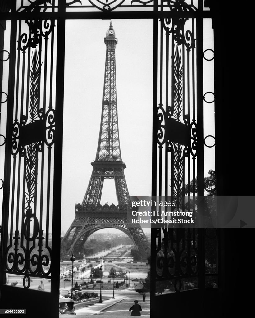 1920s EIFFEL TOWER BUILT.