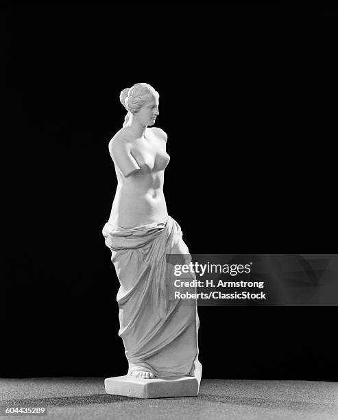 1940s REPLICA STATUETTE OF CLASSICAL GREEK STATUE VENUS DE MILO ARMLESS WOMAN