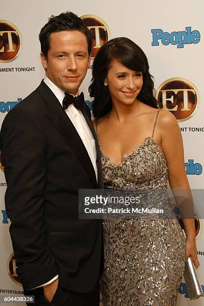 Ross McCall and Jennifer Love Hewitt attend Entertainment Tonight and People Magazine Hosts Annual Emmy After Party at Mondrian on August 27, 2006.
