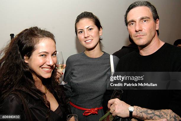 Julia Rogowski, Tei Carpenter and Paolo Canevari attend IFC Films, MoMA, agnes b. & TOKION host After Party for Matthew Barney's DRAWING RESTRAINT 9...