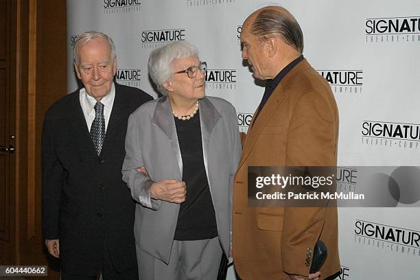 Horton Foote, Harper Lee and Robert Duvall attend Signature Theatre Company to Honor Horton Foote on the Eve of his 90th Birthday at Ritz Carlton on...