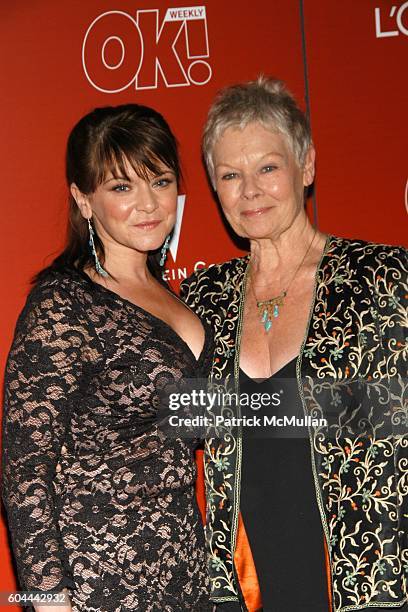 Finty Williams and Dame Judi Dench attend 2006 PRE-OSCAR PARTY at Pacific Design Center on March 4, 2006 in West Hollywood, CA.