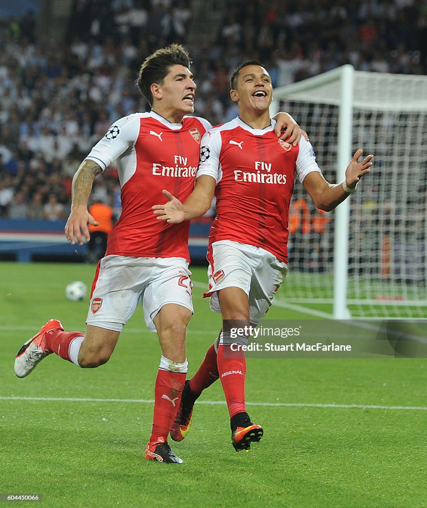 Paris Saint-Germain v Arsenal FC - UEFA Champions League