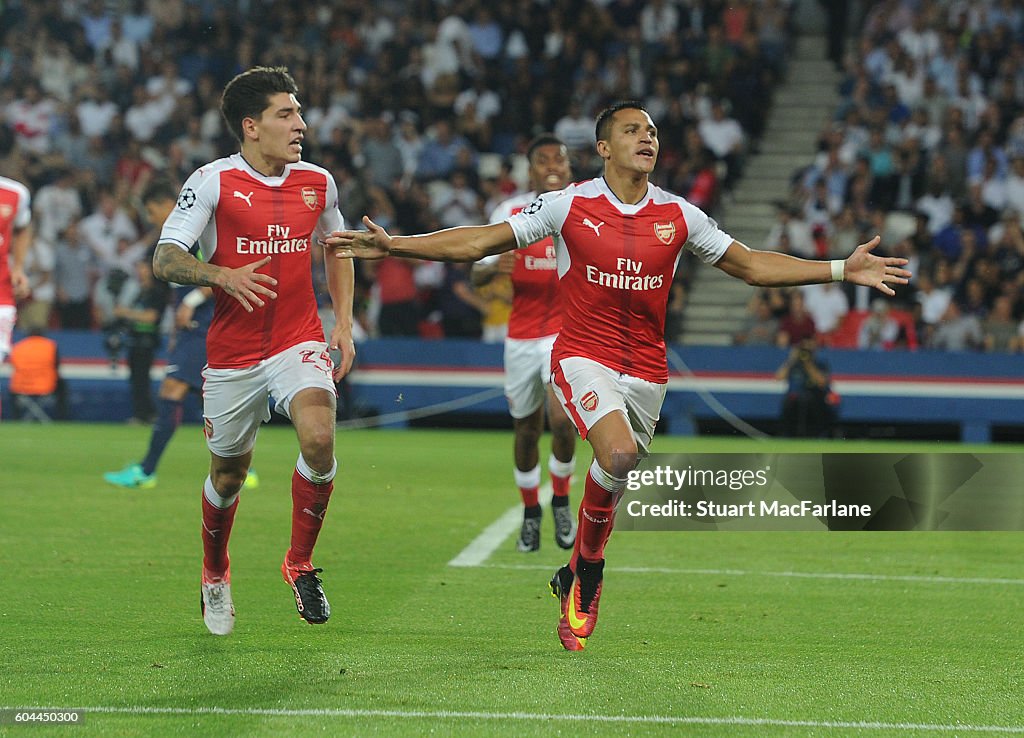 Paris Saint-Germain v Arsenal FC - UEFA Champions League