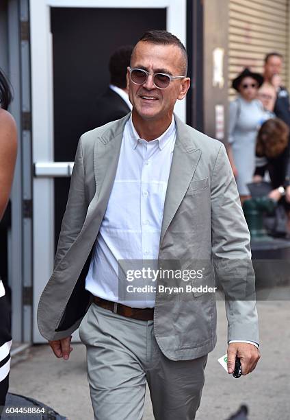 Steven Kolb attends the Alice + Olivia by Stacey Bendet Spring/Summer 2017 Presentation during New York fashion week at The Gallery, Skylight at...