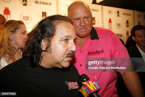 Ron Jeremy and Dennis attend Blender Magazine and Glaceau Vitamin Water Post VMA Party Hosted by 50 Cent & LL Cool J at TAO on August 31, 2006 in New...