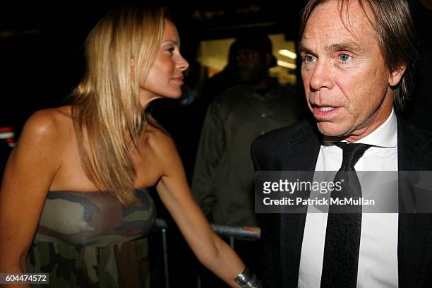 Dee Ocleppo and Tommy HIlfiger attend Blender Magazine and Glaceau Vitamin Water Post VMA Party Hosted by 50 Cent & LL Cool J at TAO on August 31,...