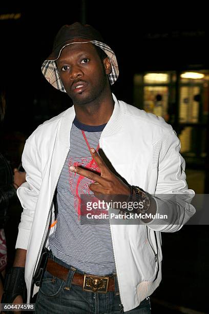 Pras attends Blender Magazine and Glaceau Vitamin Water Post VMA Party Hosted by 50 Cent & LL Cool J at TAO on August 31, 2006 in New York City.
