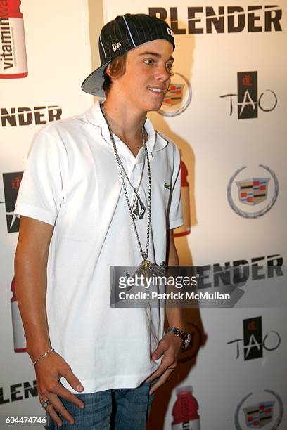 Ryan Sheckler attends Blender Magazine and Glaceau Vitamin Water Post VMA Party Hosted by 50 Cent & LL Cool J at TAO on August 31, 2006 in New York...