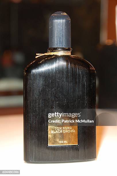 Black Orchid attends Tom Ford unveils his signature fragrance TomFord Black Orchid at Saks Fifth Avenue N.Y.C. On November 2, 2006.