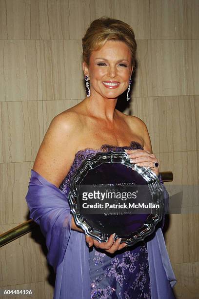 Phyllis George attends The 2006 ALZHEIMER'S ASSOCIATION Rita Hayworth Gala at The Waldorf Astoria on November 14, 2006 in New York City.