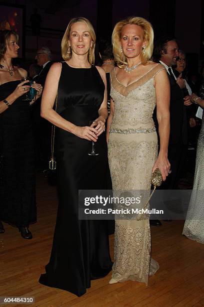 Anne Hearst and Muffie Potter Aston attend The 2006 ALZHEIMER'S ASSOCIATION Rita Hayworth Gala at The Waldorf Astoria on November 14, 2006 in New...