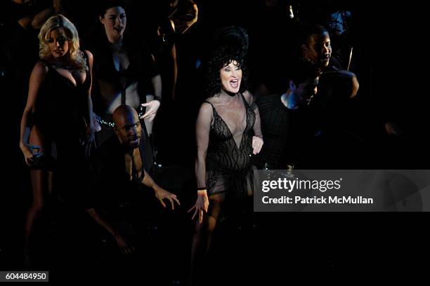 Chita Rivera attends CHICAGO THE MUSICAL's 10 Year Anniversary All-Star Performance Benefit for Safe Horizon at Ambassador Theatre on November 14,...