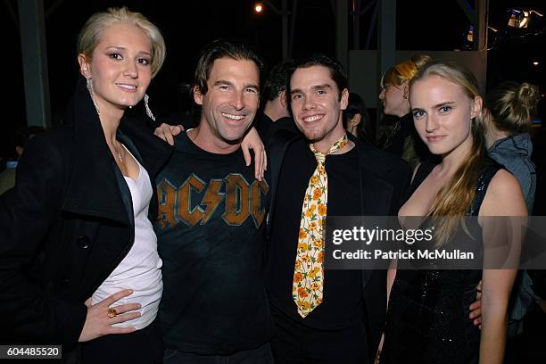 Anya Primak, Steve Santagati, William Buckley and Elizabeth Gesas attend The HUGO BOSS Prize 10th Annual Party at Guggenheim Museum on November 14,...