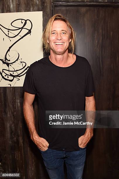 Photographer Russell James attends New York Fashion Week September 2016 at Urban Zen on September 13, 2016 in New York City.