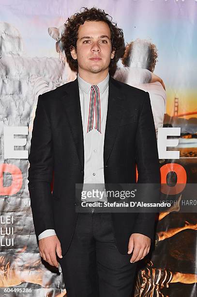 Brando Pacitto attends a photocall for 'L'Estate Addosso - Summertime' on September 13, 2016 in Milan, Italy.