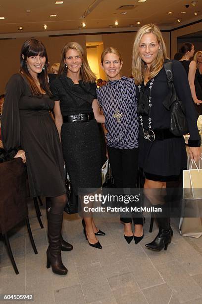 Gwen McCaw, Colleen Bell, Crystal Lourd and Jamie Tisch attend Neiman Marcus Beverly Hills to host Designer Michael Kors and his Spring 2007...