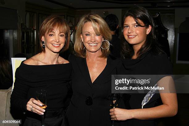 Janet Gurwitch, Sally Salners and Reese Lasher attend Sarah Jessica Parker and Serge Normant Host the Book Launch Party for Laura Mercier's "THE NEW...