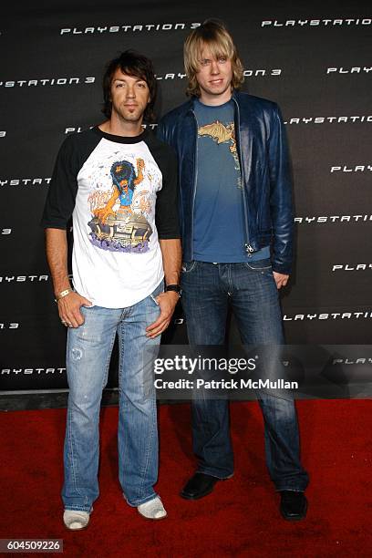 Lifehouse attends Hollywood's Elite Join Sony Computer Entertainment America to Play Beyond in Celebration of Playstation 3 at Beverly Hills on...